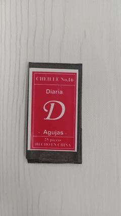 Agujas de Coser Con Punta Chenille x25u - FaisaFlor Lanas