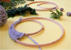 Aros Fibrofacil Para Mandalas Atrapasueños - FaisaFlor Lanas