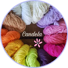 Candela Flamé de Algodón Madejas