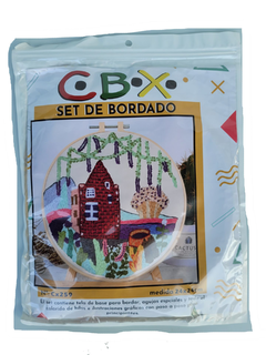 Kit de Bordado Para Principiantes CBX 24cm - comprar online