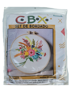 Kit de Bordado Para Principiantes CBX 24cm en internet