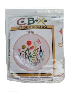 Kit de Bordado Para Principiantes CBX 24cm