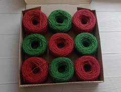 Kit Caja Yute Fino 9 Ovillos