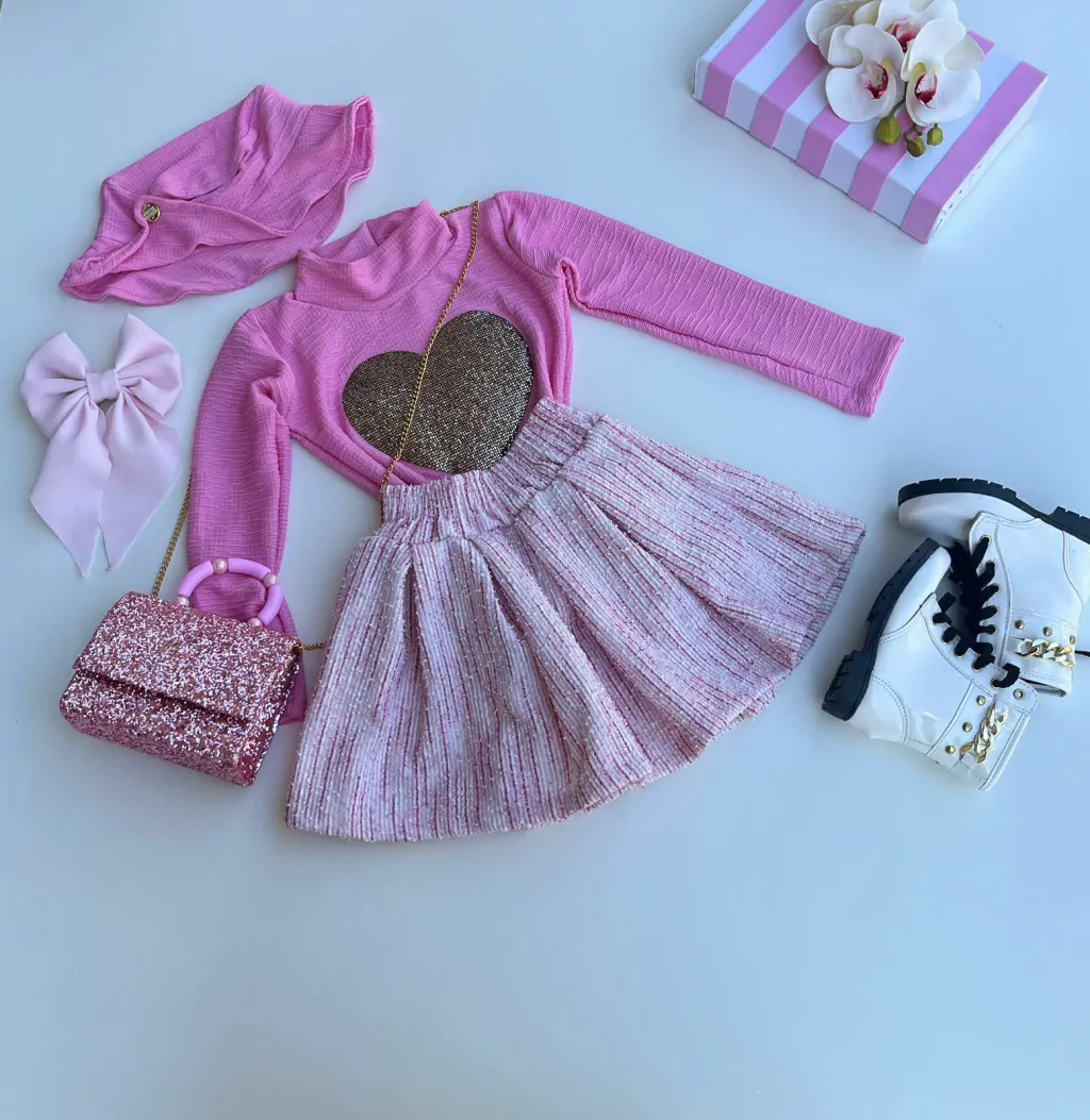 CONJUNTO ANA SOFIA COM CHAPEU