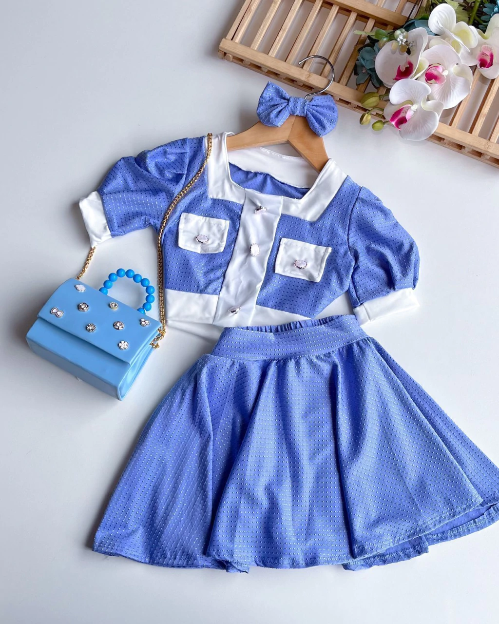 CONJUNTO INFANTIL CLARISSE 3 PEÇAS