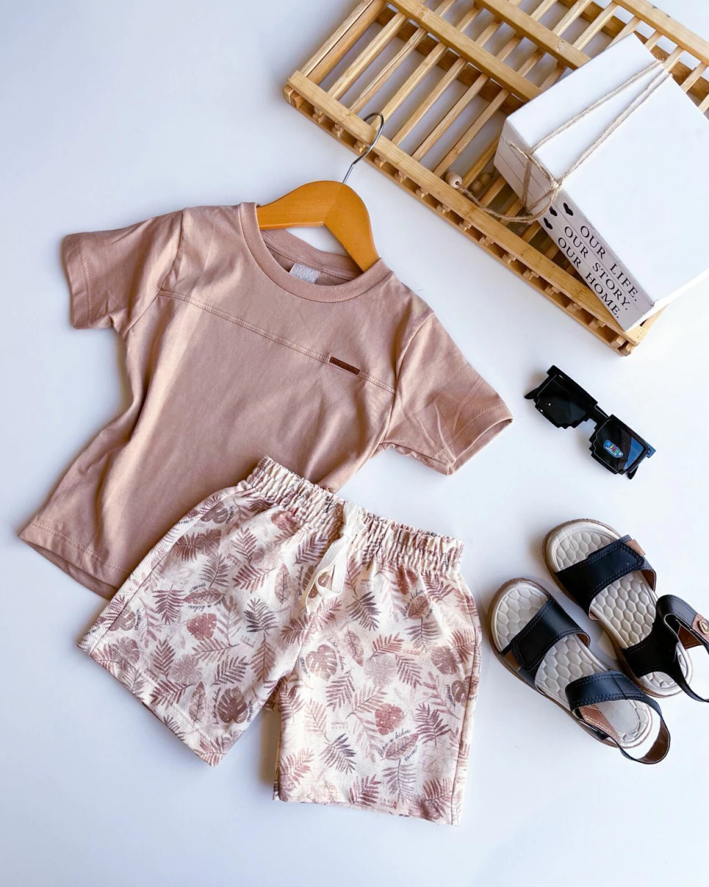 CONJUNTO INFANTIL KIKO E KIKA MASCULINO FASHION 1-3 ANOS