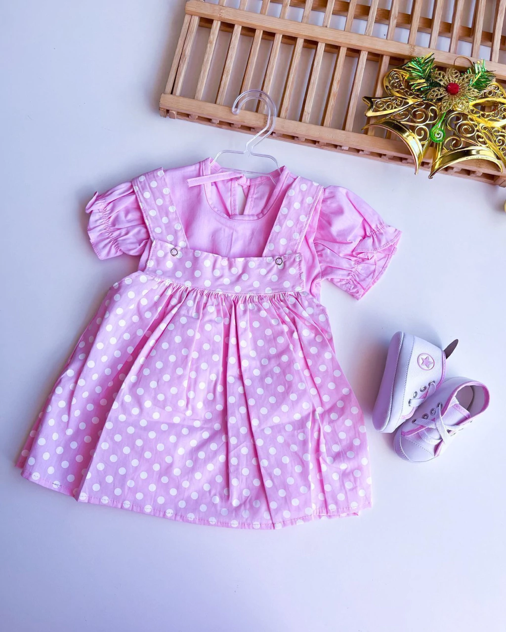 VESTIDO BABY FLORAL GIRASSOL COLORIDO 6 MESES A 1 ANO