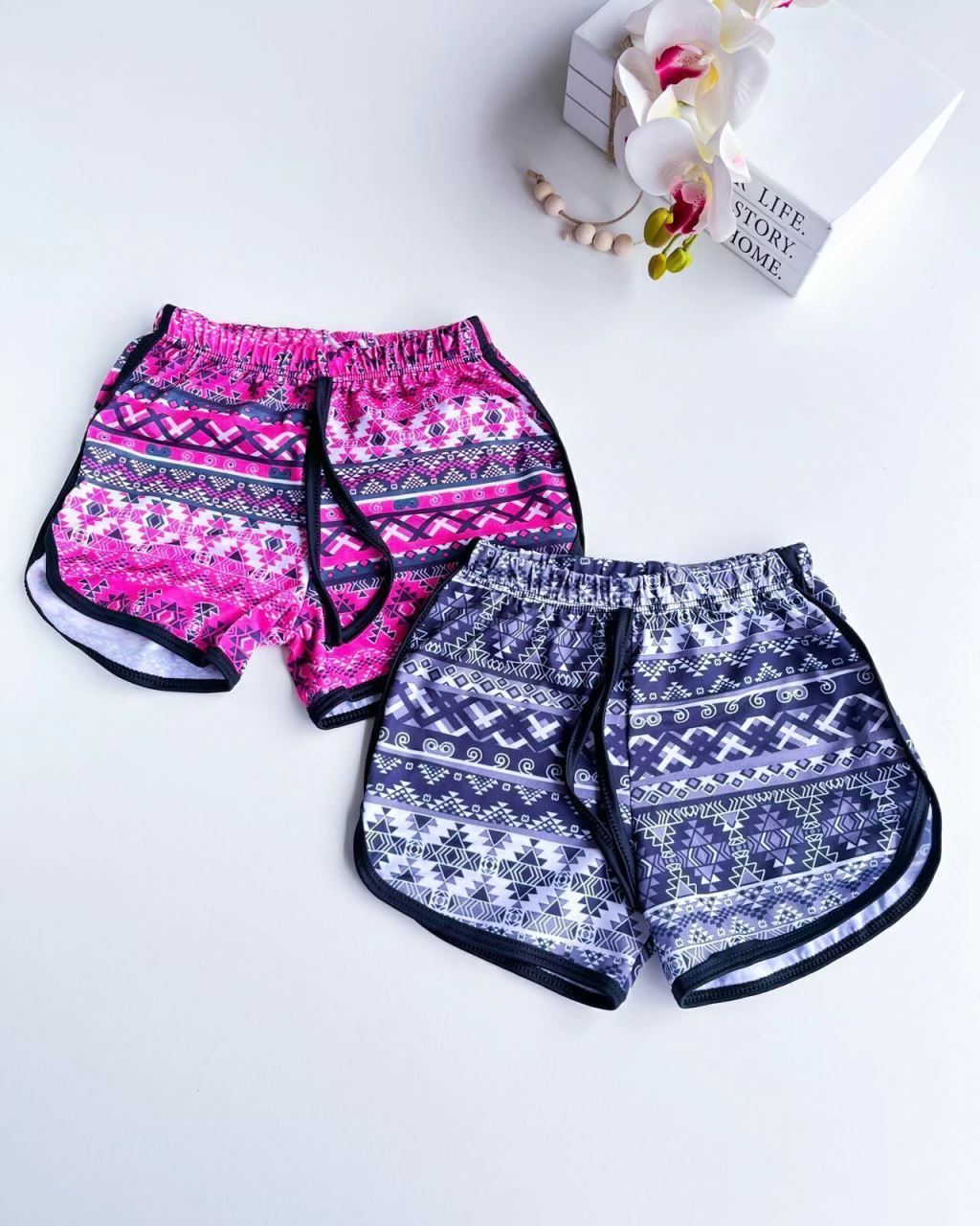 SHORT INFANTIL BASICO COLORIDO 2 A 8 ANOS