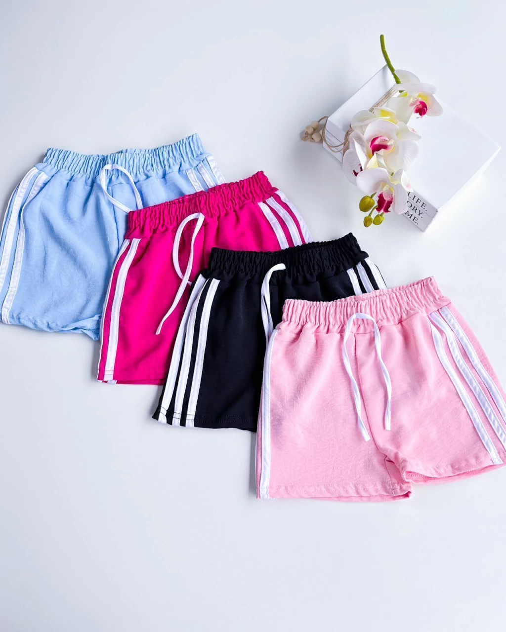 SHORT INFANTIL SPORT VERAO 4 A 16 ANOS