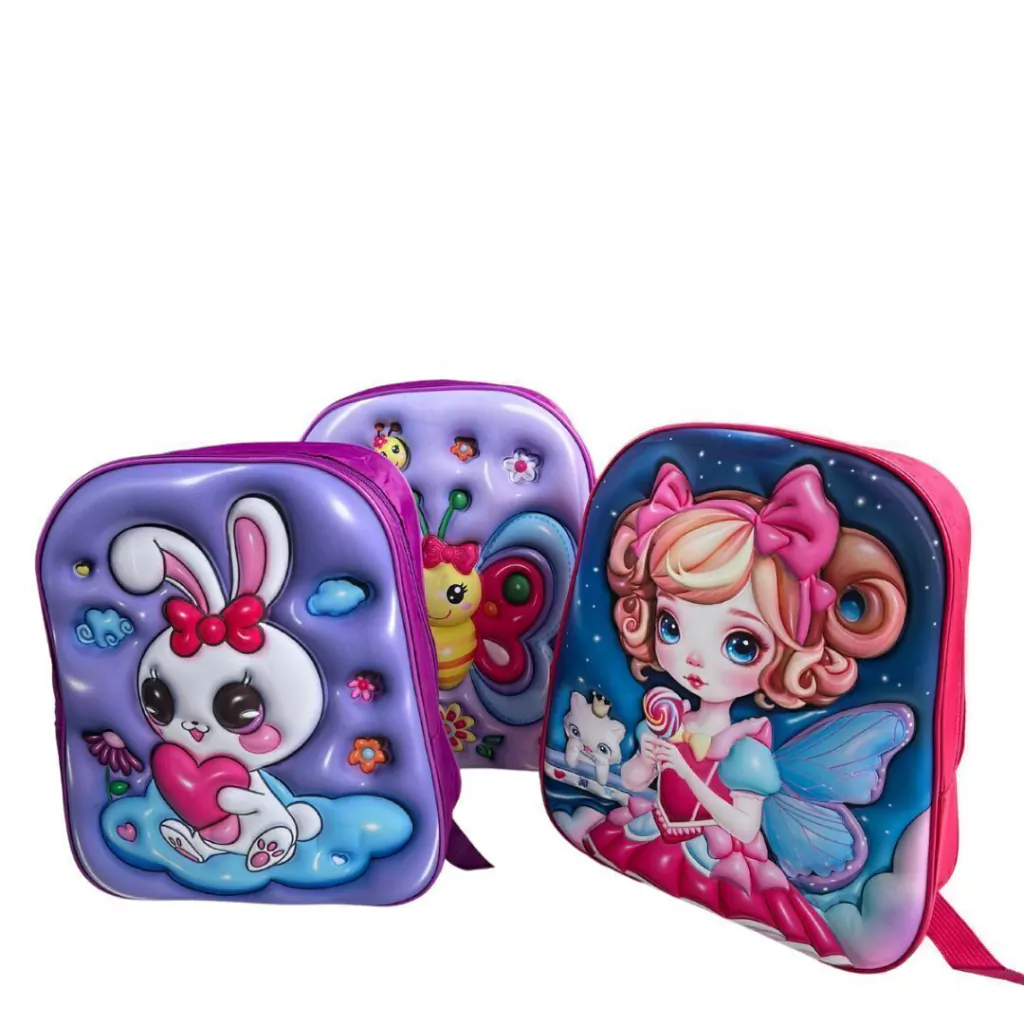 MOCHILA INFANTIL ESCOLAR 30CM 3D