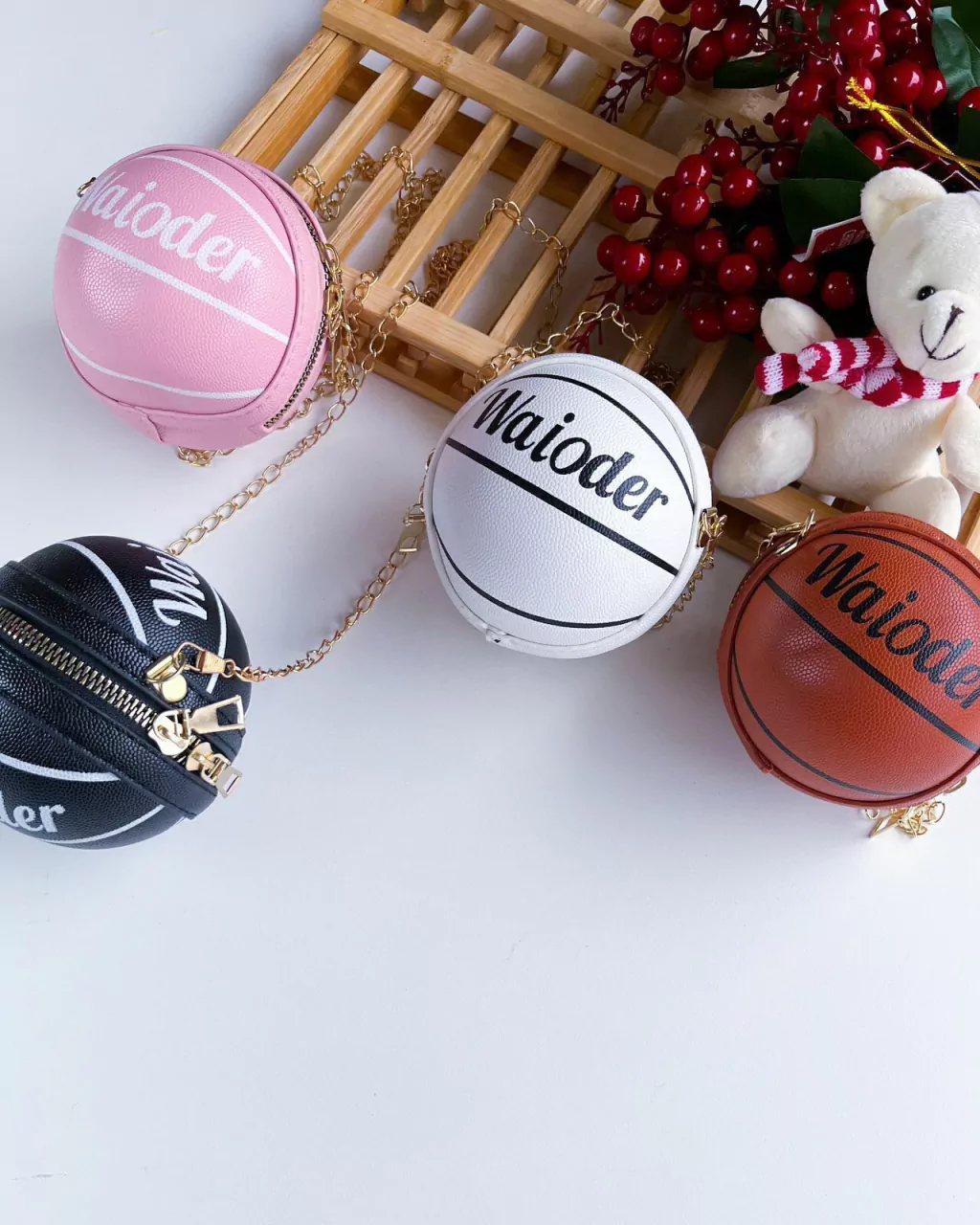 BOLSA INFANTIL LUXO BOLA DE BASQUETE