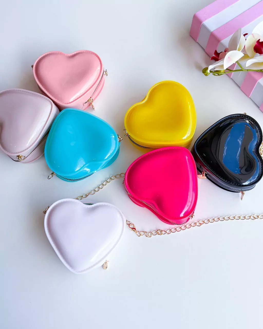 BOLSA INFANTIL CORACAO FASHION