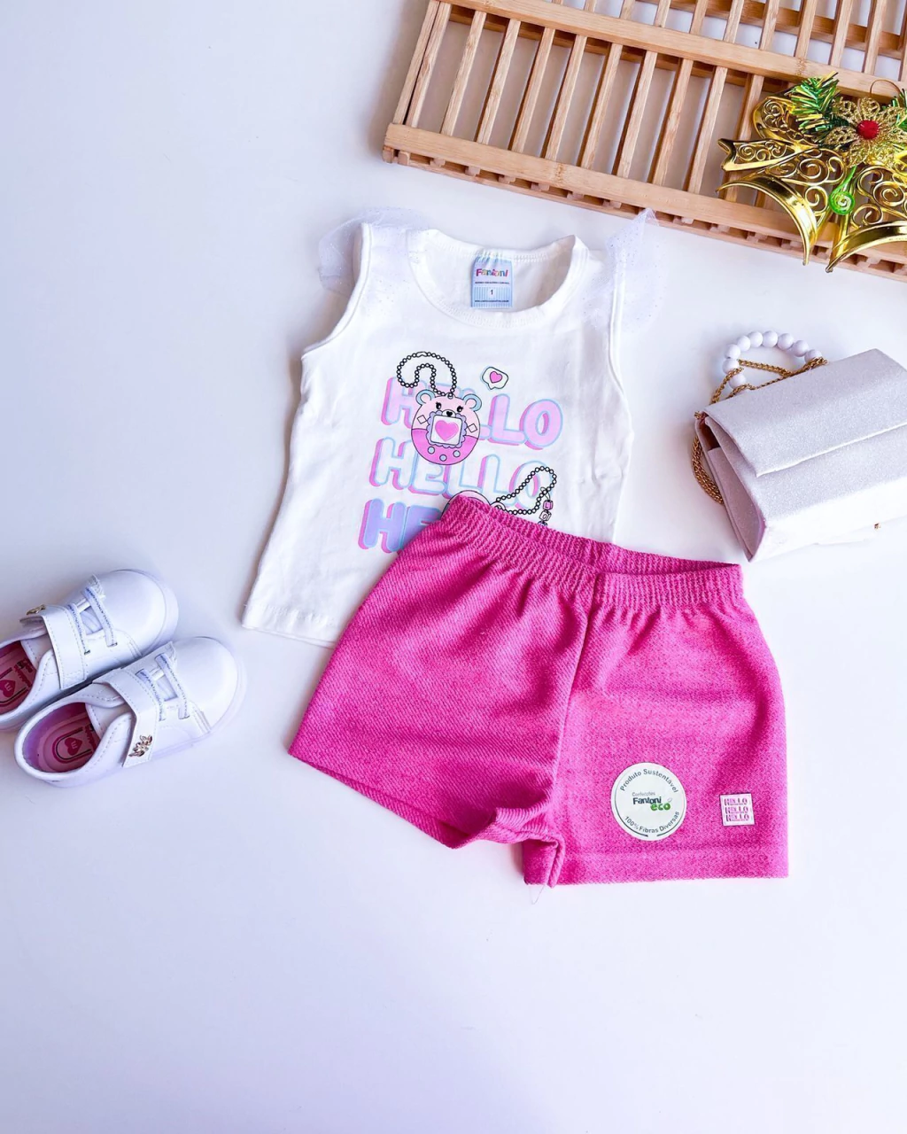 CONJUNTO INFANTIL FANTONI HAPPY 1 A 3 ANOS