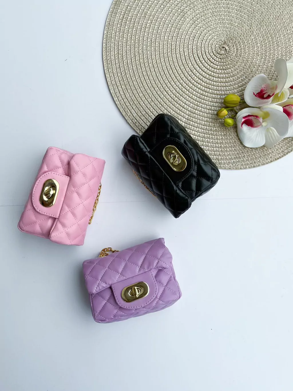 BOLSA INFANTIL LUXO FORRADA