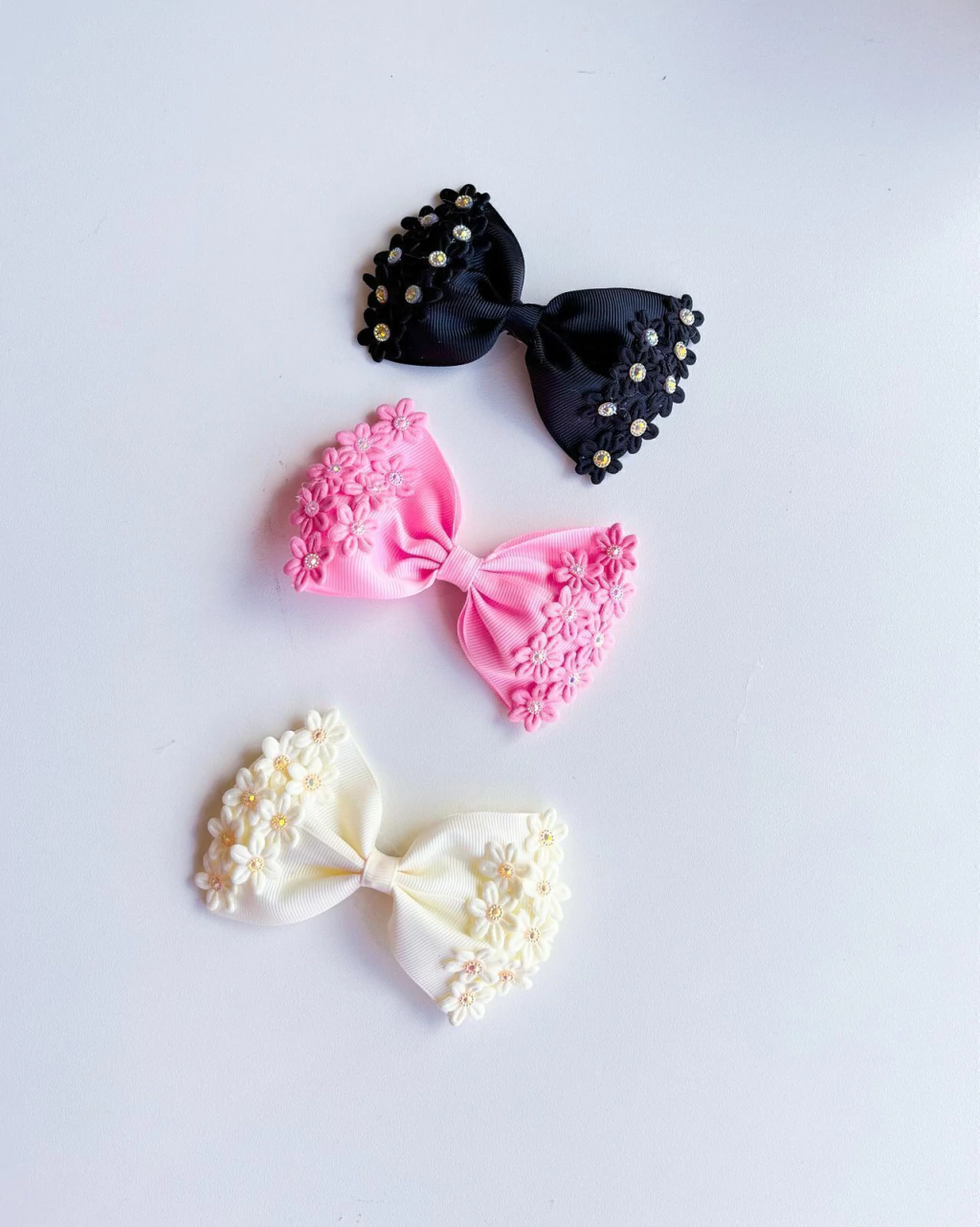 LAÇO INFANTIL PRIMAVERA FLORZINHAS