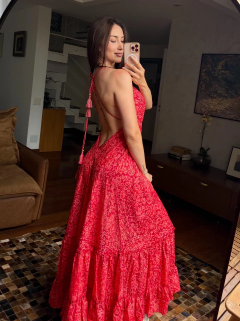 VESTIDO LILLY VERMELHO - comprar online