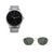 combo reloj negro con anteojos de sol negro  marca Valkur diseñado en argentina