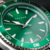 reloj verde marca Valkur diseñado en argentina