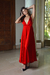 Vestido Amsterdam Rojo - Le Mans