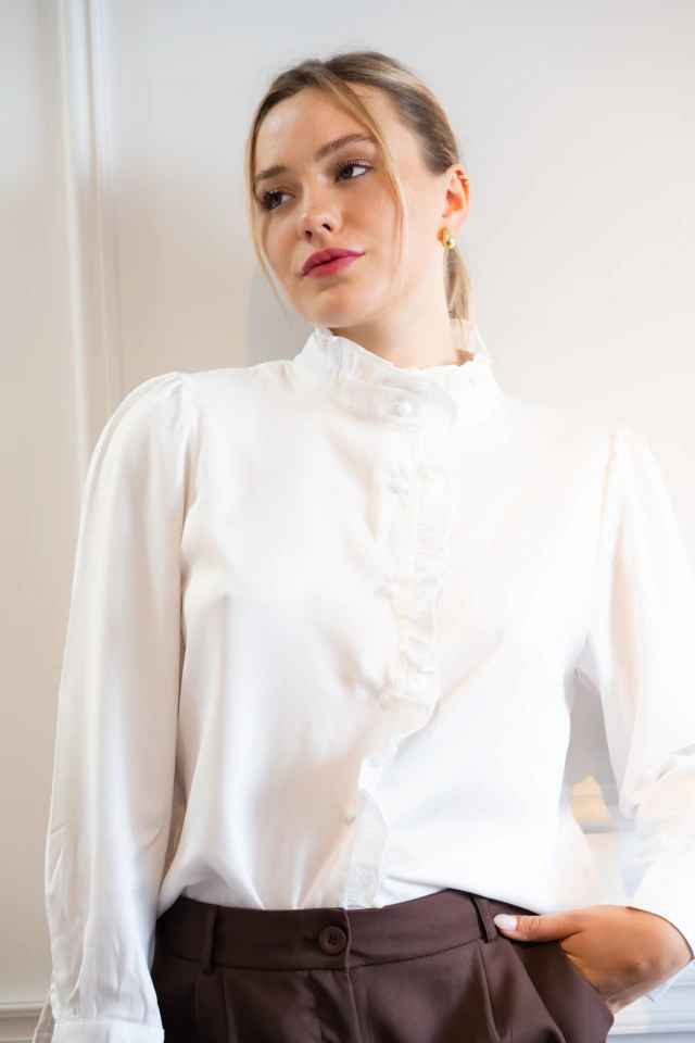 Camisa Aimara Blanca — imagen 4