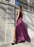 Vestido Betania Violaceo - Le Mans
