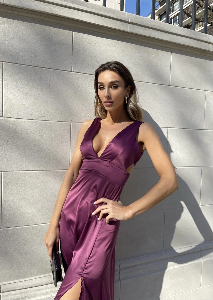 Vestido Betania Violaceo