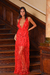Vestido Budapest Rojo en internet