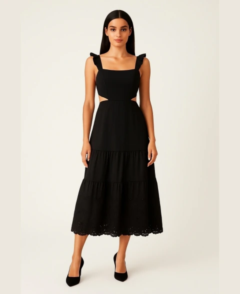 Vestido Moana Preto