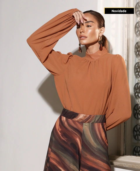 Blusa Isabely Ferrugem