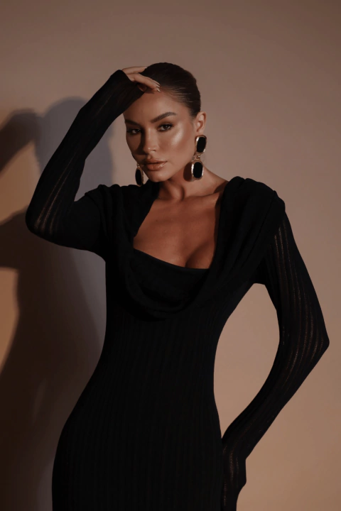 Vestido Botti Terrena Preto - comprar online