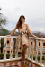 Vestido Crepe Ester Nude - comprar online