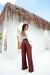 Calça Alfaiataria Camila Café  - comprar online