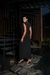 Vestido Nó Thassia Lurex Preto - comprar online
