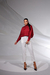 Calça Alfaiataria Julie Off White na internet