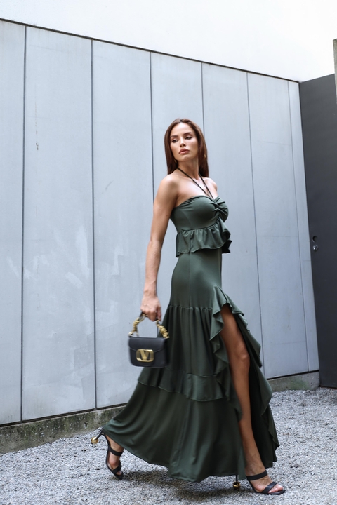 Vestido Mara Florence Verde - comprar online