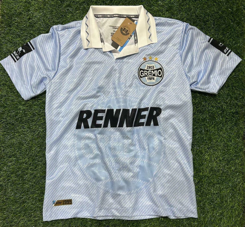 Camisa Retrô Grêmio 1995 Celeste Oficial - comprar online