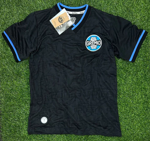 Camisa Retrô Grêmio Tokyo 1983 Preta Oficial - comprar online