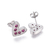 Aros Heart Bordo (PAR) - comprar online