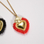Collar Corazon Mexicano
