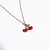 Collar Cherry Color - comprar online