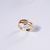Anillo Doubles Corazon y Brillos (regulable) en internet