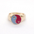 Anillo Ying Yang talle 7