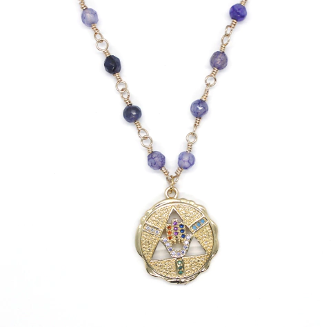 Collar Tibetano Lila