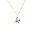 Collar Inicial Rainbow