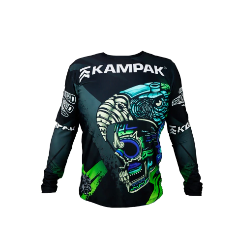 Jersey Kampak JEMO Unitalla Licra Under Suit Mono Moto Playera Deportiva Ajustable