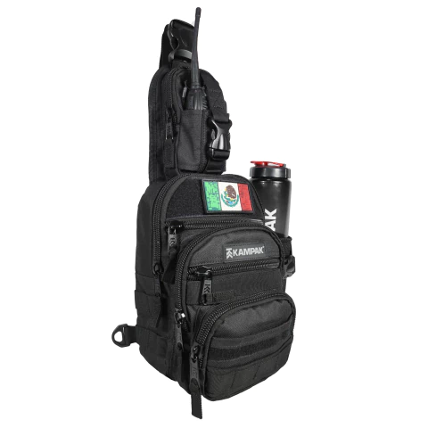 Super Pechera Tactica Kampak Am28P Porta Botella Multiusos - comprar en línea
