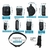 Fornitura 9 Accesorios Kampak KW318 Cinturón Porta Accesorios Ajustable - KAMPAK MX
