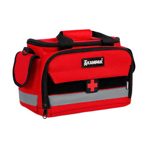 Maletín Botiquín de Primeros Auxilios KAMPAK MP01-13L | Mochila Médica Portátil Emergencias y Paramédico