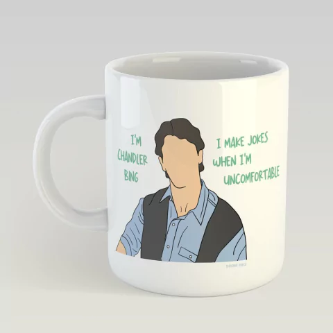 Caneca Friends Chandler Bing Friends