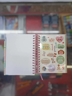 Imagen de IBI CRAFT AGENDA DIARIA BIENESTAR 400hjs +REGLA+STICKERS